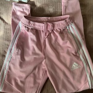 Pink Adidas sweatpants!